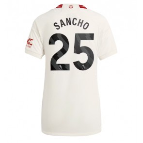 Manchester United Jadon Sancho #25 kläder Kvinnor 2023-24 Tredje Tröja Kortärmad